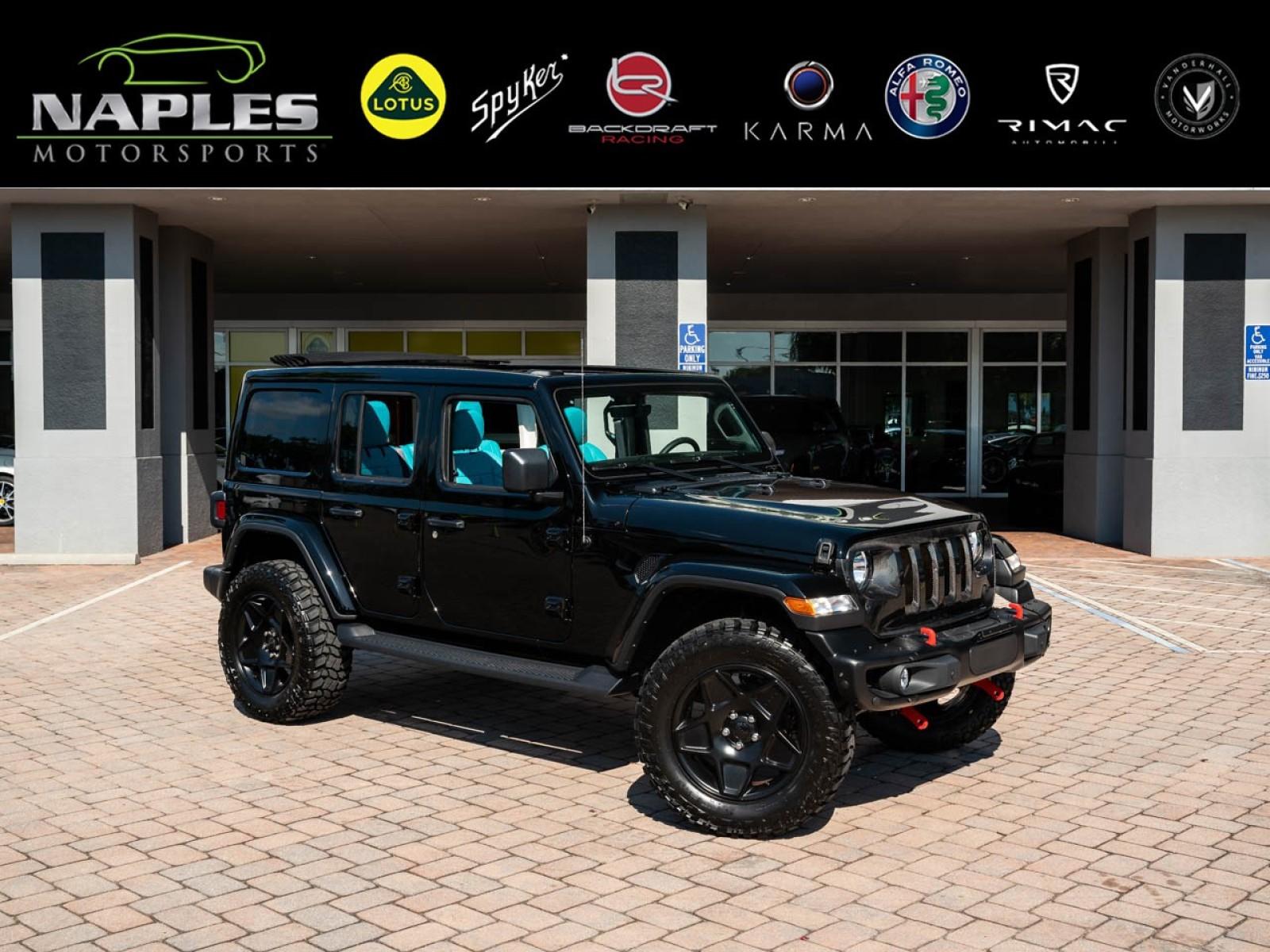 Used 2022 Jeep Wrangler Unlimited Sahara Chelsea Truck Co For Sale (Sold) |  Naples Motorsports Inc - Backdraft Stock #22-173484
