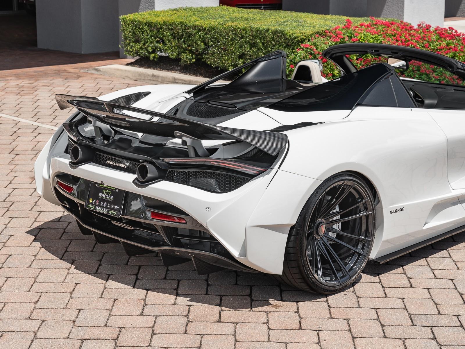 McLaren 720S Novitec N-Largo 1/18 Peako 83400D - Blanche - Miniature Collection